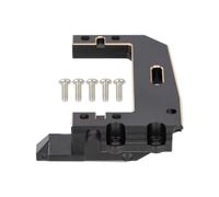 Staffa Montaggio Servo Per Ottica Vanquish H10 Sparco Yokohama Rtr 1/10 | Supporto servo ottone nero CNC per precisione sterzo RC crawler e regolazione peso baricentro basso Accessori