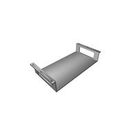Staffa Montaggio Sotto Mensola per Switch Zyxel GS1100-16 Supporto Stampato