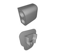 Staffa Morsetto Lacci per Scarponi Snowboard Thirty Two Fast Track Stampa 3D