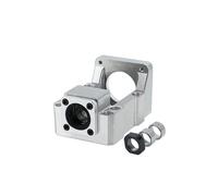 Staffa motore in alluminio HM12-57 HM12-60 HM15-86 supporto for vite a ricircolo di sfere SFU1605 SFU2005 for servomotore passo-passo NEMA23 NEMA 24 nema34(HM15-86,C5)