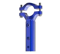 Staffa motore per manubrio | Staffa di montaggio regolabile in alluminio per manubrio | Supporto per montaggio faretto per specchietto retrovisore accessori moto per moto