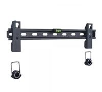 Techly Staffa Muro Fissa Slim con Distanziali TV LED LCD 40-65'' Nero