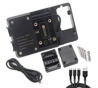 Staffa Navigazione GPS Navigation Staffa Per BMW Per R 1200 RT Per R1200RT Sotto Il 2006 2007 2008 2009 Supporto Per Navigatore Per Moto Supporto Per Piastra GPS Per Telefono(Phone Bracket)