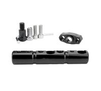 Staffa Navigazione Telefono Multifunzione Cross Bar Manubrio Traversa Telefono GPS Estensione Supporto Accessori Per NSS Per FORZA 350/300/250/125/150/750(Nero)