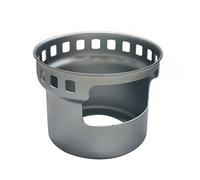 Staffa Parabrezza Alluminio 6061 per Stufe a Zaino Peso Netto 52,4g Grigio