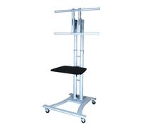 STAFFA PAVIMENTO PER TV 27-60 LOAD 50KG 600X400 REG ALTEZZA