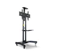STAFFA PAVIMENTO PER TV 65 50KG NPF10020 LOAD 50KG CON RUOTE