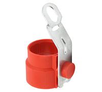 Staffa per adattatore per rimorchio Protezione per rigidità resistente alle intemperie Supporto per presa per rimorchio universale in metallo ABS per spina 7-13 pin