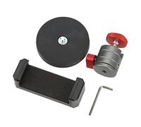 Staffa per Angolo di Ripresa Regolabile con Supporto Magnetico per Fotocamera Ptz con Clip per Telefono con Testa a Sfera per la Fotografia