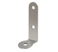 Staffa inox corta per antenna CB camion per Iveco Eurocargo con parasole