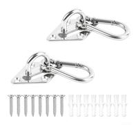 Staffa per appendere resistente, staffa per gancio oscillante, kit per appendere, supporto per sacco da boxe, gancio di ancoraggio a soffitto (8 mm)