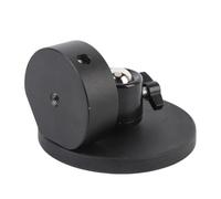 Staffa per auto compatta nera per mini kit di installazione satellitare con potente aspirazione, regolabile per la migliore ricezione del segnale, staffa di montaggio in metallo ABS resistente alle