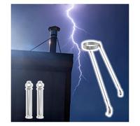 Staffa per Camino da Tetto, Kit di Supporto per Camino Regolabile in Acciaio Inossidabile - Staffa per Tetto per Tubo della Stufa, Diametro 18", Maggiore stabilità Contro Vento e Neve, inclu