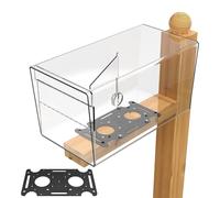 Staffa per cassetta postale con struttura in acciaio resistente e funzionalità