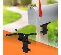 Staffa per cassetta postale US montaggio a parete in metallo per esterno