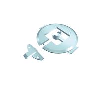 STAFFA PER CAVI BACHMANN EasyCoverQuadro, Canalina Quadro, Bianco