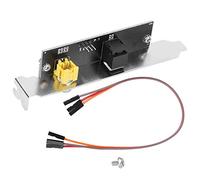 Staffa per Cavo SPDIF OutPlate Staffa per Scheda Madre Ad Alta Resistenza Uscita Audio Digitale Cavo con Piastra Posteriore Apparecchio Industriale per Scheda Madre ASUS/GIGABYTE/MSI