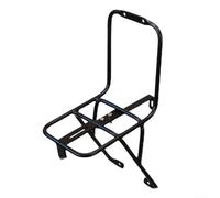 Staffa per cestello anteriore per mountain bike da viaggio con design trapezoidale e barre in acciaio, prestazioni di carico stabili e compatibilità (per bici con freno a disco)