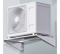 Staffa per condizionatore d'Aria Mini Split in Acciaio Inossidabile Resistente - Adatta per sistemi HVAC Senza condotti e Pompe di Calore, Montaggio a Parete per Esterni - Supporta Fino a 22