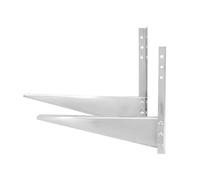 staffa per condizionatore d'aria, Supporto for unità di condizionamento dell'aria esterna for pompa calore del condizionatore d'aria condensatore, larghezza regolabile(2P)