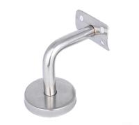 Staffa per corrimano a parete in acciaio inox, kit di fissaggio per ringhiera per scale, supporto per binario di scorrimento per maniglione, per corridoi, maniglioni (60 x 60 mm)