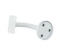 Staffa per corrimano per scale in acciaio inossidabile, supporto da parete bianco per scale interne ed esterne, staffe fisse piatte resistenti (60 x 80 mm)