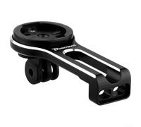Staffa per cronometro per bicicletta, supporto multi-supporto in lega di alluminio per Garmin/Wahoo/Pyrton, tiene fari e fotocamera sportiva per ciclismo su strada (01)