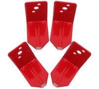 Staffa per estintore con gancio a parete per montaggio su estintore da 2 set