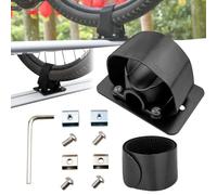 Staffa per Forcella per Bicicletta, Supporto per Forcella per Bici a Sgancio Rapido, Sgancio Rapido Supporto per Forcella in Lega di Alluminio, Portapacchi Fisso per 5x100mm 12x100mm 15x100mm 15x110mm