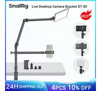 Staffa per fotocamera Desktop Live SmallRig DT-50 con braccio flessibile con testa a sfera girevole a 360 ° C morsetto per fotografia Live Stream 4456