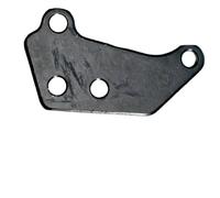 Staffa per freno a disco per scooter elettrici Kugoo, supporto hardware resistente con design ammortizzante, 6,8 x 4,8 x 0,5 cm, pezzo di ricambio nero