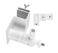 Staffa per grondaia semplice da installare per telecamere e pannelli esterni Strumenti di negazione in lega di alluminio leggera Staffa per grondaia in lega di alluminio per telecamere e pannelli