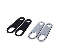 Staffa per indicatori di direzione per moto, indicatori di direzione per indicatori di direzione in metallo Supporti per morsetto a forcella Orecchie Staffe per ammortizzatori leggeri Nastro per scoot