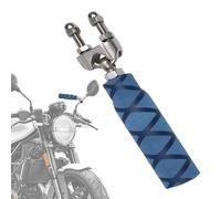 Staffa per indicatori di direzione per moto, supporto regolabile multifunzionale per specchietti retrovisori, lampada da viaggio per donne e uomini