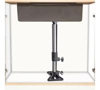 Staffa per lavello sottopiano Staffe for lavello sottotop, gambe di supporto for telescopiche, kit riparazione for da cucina, pali in acciaio inossidabile senza trapano(Height 25 35 cm(9.8" 13.8"))