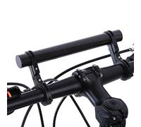 Staffa per Manubrio della Bicicletta, Bicicletta Manubrio Extender Leggera, Stabile, Estensore Bici Moto con Due Staffe per da 25, 4 Mm, 31, 8 Mm