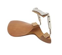 Staffa per Mentoniera per Violino in Legno per Violini 3/4 4/4, Mentoniera Durevole a Forma di Orecchio, Protetta Dai Graffi, Adatta per Spettacoli su Larga Scala