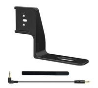 Staffa per microfono Insta360 X5, compatibile con DJI Mic-Mini, robusto supporto per scarpa fredda in lega di alluminio con cavo audio, supporto per microfono portatile per vlogging e riprese