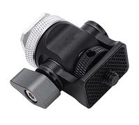 Staffa per Monitor della Fotocamera, Staffa per Monitor da Campo con Lega di Alluminio Resistente Ai Graffi per Montaggio a Vite da 1/4 per Telefono per Videoregistratore