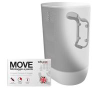 Staffa per montaggio a parete per altoparlante Move, resistente alle intemperie, compatibile con Sonos Move & Move 2, accessori di montaggio inclusi, bianco lunare