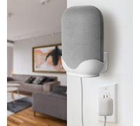 Staffa per montaggio a parete per Google Nest Audio,per Google Nest Audio altoparlante supporto,staffa per montaggio a parete per Google Nest Audio,supporto salvaspazio con gestione dei cavi integrata