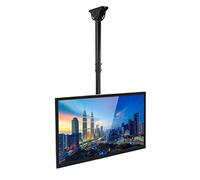 Staffa per Montaggio a soffitto per TV - Staffa per Montaggio a Parete per TV Regolabile Adatta a TV 4K da 32-65 Pollici, Supporto a Parete per TV, inclinazione telescopica in Altezza Regolabile e