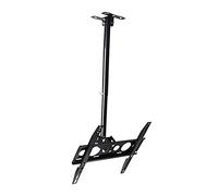 Staffa per montaggio TV a soffitto, adatta per TV LCD a schermo piatto da 26-55 pollici, con carico 45 kg, VESA max 400 x 400 mm