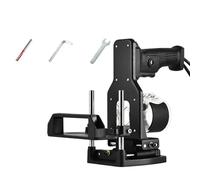 Staffa Per Mortasare Rifilatrice Staffa Scanalatura 2 In 1 Dispositivo Fissaggio Invisibile Localizzatori Punzonatura Traccia Lavorazione Del Legno Supporto Taglierina In Acciaio