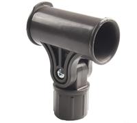 Staffa per ombrellone resistente per patio, parte di ricambio per ombrellone da giardino con adattatore per palo da 43 mm di diametro, supporto per sterzo in metallo resistente alla ruggine