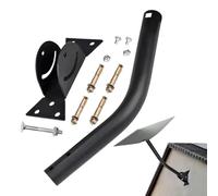 Staffa per palo per antenna per soffitti,Staffa per antenna a soffitto - Mensola di montaggio per antenna a soffitto solido - Staffe per piatti TV satellitare facili da installare per TV