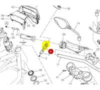 Staffa per Paramani Sinistro 83017671B Ducati Hypermotard / Hyperstrada 821-939
