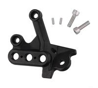 Staffa per pedale in lega di alluminio lato destro e sinistro, compatibile con Surron per Light Bee X Dirt Bikes progettata per un forte supporto e regolazione del pedale (sinistra)