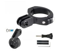 Staffa per reggisella per fanale posteriore per bicicletta Magicshine Rn120 e per Trek Flare Rt luci con supporto integrato a tre rebbi per action camera, adatto per tubi da 28 mm a 32 mm, struttura