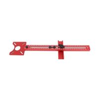 Staffa per Scanalatura di Fresatura del Router Guida per Hardware Multifunzionale Regolabile in Lega di Alluminio per Armadio e Guida per Router per la Lavorazione del Legno